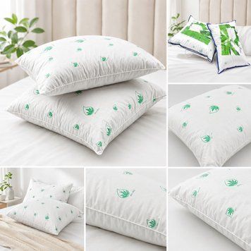 Подушка Aloe Vera ARDA 50&times;70 см &ndash; гіпоалергенна подушка для здорового та комфортного сну 10737 фото