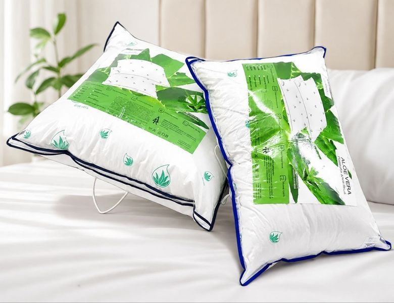 Подушка Aloe Vera ARDA 50&times;70 см &ndash; гіпоалергенна подушка для здорового та комфортного сну 10737 фото